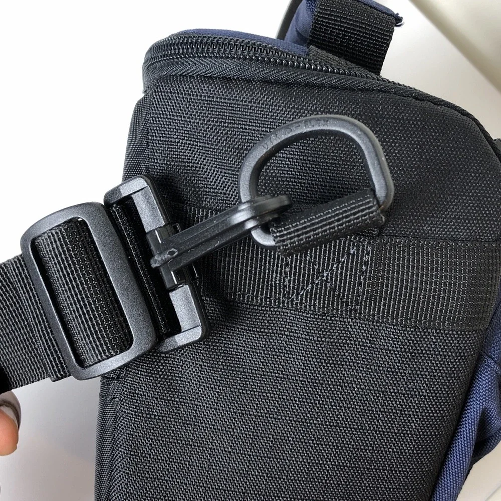 Lowepro TLZ Mini Topload Zoom DSLR Blue Camera Holster Bag w/ Adjustable Strap